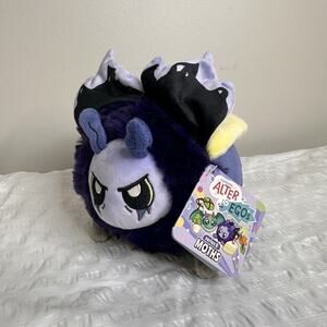 Squishable Alter Egos Series 8 Moths Metal Plush Stuffed Animal Purple with Tag